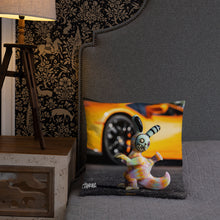 Load image into Gallery viewer, Chappy and a Lambo THC Samuel Basic Pillow