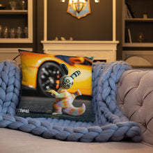 Load image into Gallery viewer, Chappy and a Lambo THC Samuel Basic Pillow