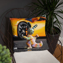 Load image into Gallery viewer, Chappy and a Lambo THC Samuel Basic Pillow