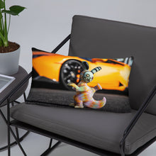 Load image into Gallery viewer, Chappy and a Lambo THC Samuel Basic Pillow