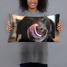 Load image into Gallery viewer, Z Doggy Lick Face Basic Pillow