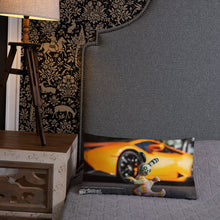 Load image into Gallery viewer, Chappy and a Lambo THC Samuel Basic Pillow