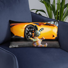 Load image into Gallery viewer, Chappy and a Lambo THC Samuel Basic Pillow
