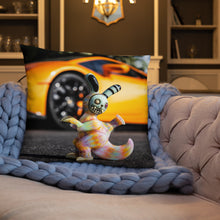 Load image into Gallery viewer, Chappy and a Lambo THC Samuel Basic Pillow
