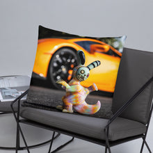 Load image into Gallery viewer, Chappy and a Lambo THC Samuel Basic Pillow