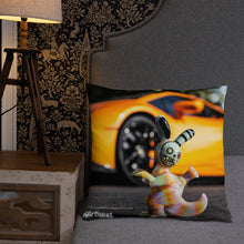 Load image into Gallery viewer, Chappy and a Lambo THC Samuel Basic Pillow