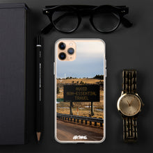 Load image into Gallery viewer, Avoid Non Essential Travel THC Samuel iPhone Case
