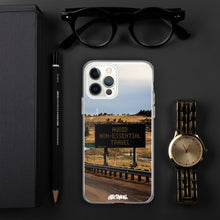 Load image into Gallery viewer, Avoid Non Essential Travel THC Samuel iPhone Case