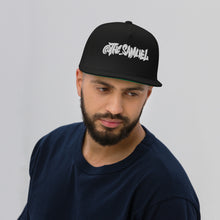 Load image into Gallery viewer, THC Samuel Flat Bill Cap Black
