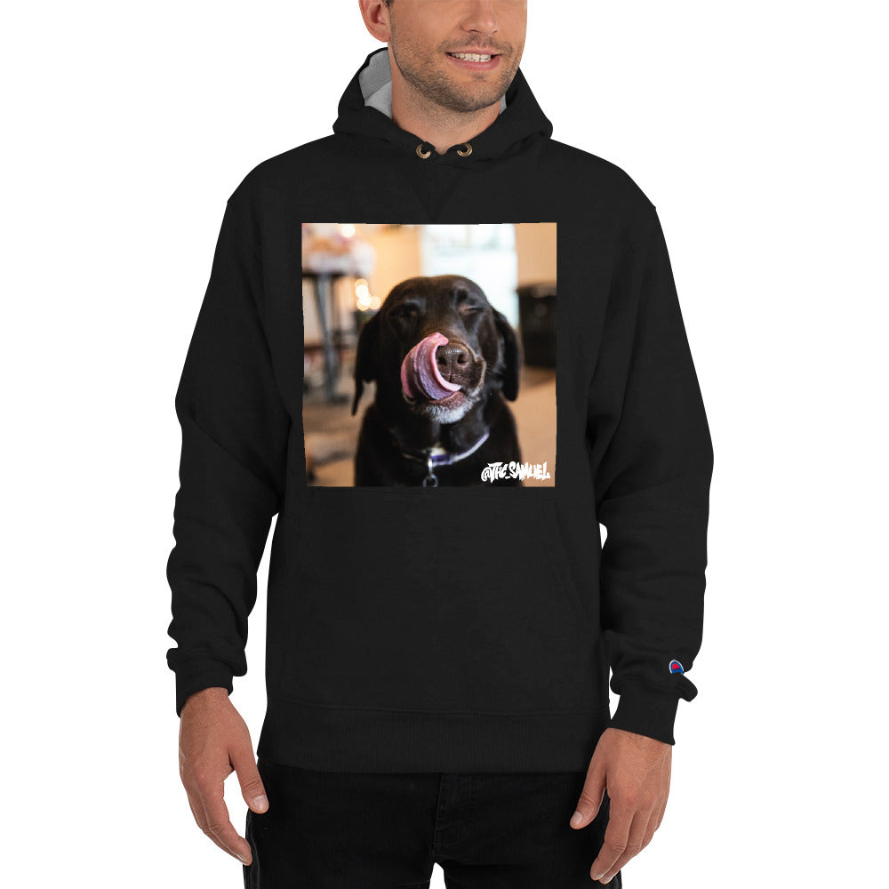 Z Doggy Black Champion Hoodie