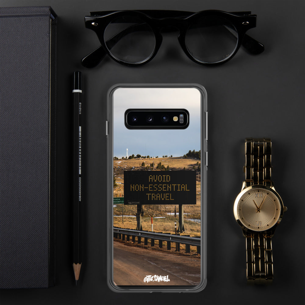 Avoid Non Essential Travel THC Samuel Samsung Case